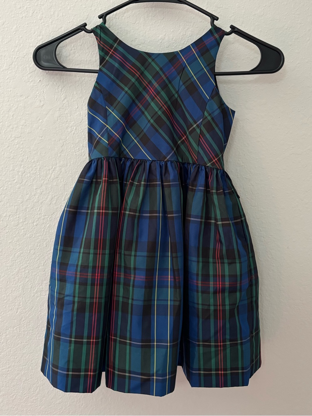 Polo Ralph Lauren Girls Plaid Taffeta Dress 4T